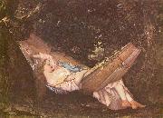 Gustave Courbet The hammock oil painting